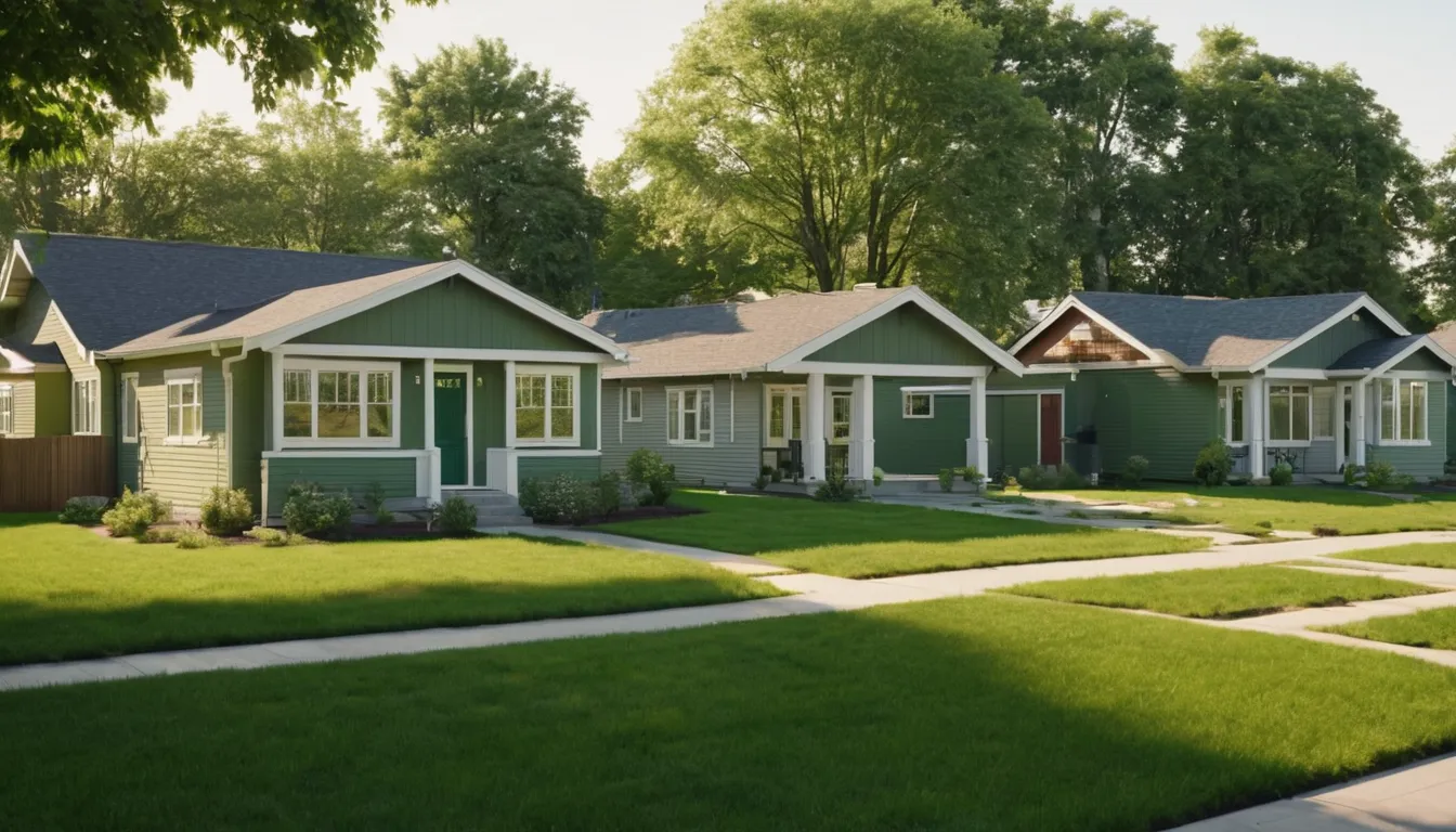 Bungalows and ranch homes with updated siding across the Minneapolis area